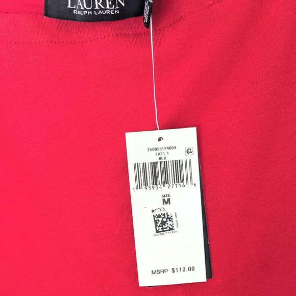 Lauren Ralph Lauren Womens Comfy Midi T-Shirt Dress - Picture 6 of 7